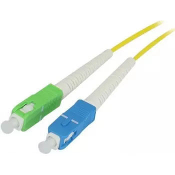 SYNERGY21 S215738 Šviesolaidinis jungiamasis kabelis 15 m SC/APC–SC/APC vienmodis OS2 G.657.A2 9/125 µm 2 mm su apsauginiu gaubtuku