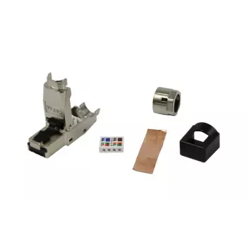 Synergy 21 TP Field-Terminable CAT6A RJ45 Tool-less Short Plug