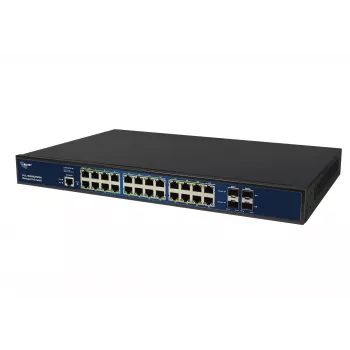 ALLNET ALL-SG8626PMJ Layer 2+ pilnai valdomas Gigabit tinklo jungiklis su 24 PoE+ prievadais ir 370W galia