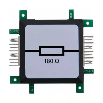 ALLNET ALL-BRICK-0510 vielinis rezistorius, 5,1 Ohm, 10 W, ašinis, keraminis, ±5 %