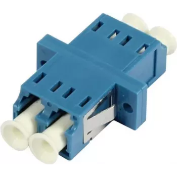 SYNERGY21 S215426 LC-LC Duplex Multimode OM2 šviesolaidinis adapteris su keramine įvore, PVC, mėlynas