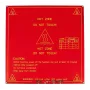 ALLNET 4duino 3D spausdintuvo šildomas stalas kvadratinis 215mm 12V/24V, skirtas RepRap Mendel (ALL_KS_hotbed_square)