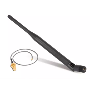 ALLNET GSM antena 5dBi 4G/LTE antena su U.FL į RP-SMA laidu FriendlyELEC (ALL191005)