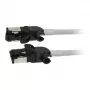 Synergy21 Patch Cable RJ45, CAT6A 500MHz, 2m, Grey, S/FTP, Slimline Round d=4,5mm, TPE/LSZH (Superflex), AWG28, su CAT7 Raw Connector, Rotatable Plug