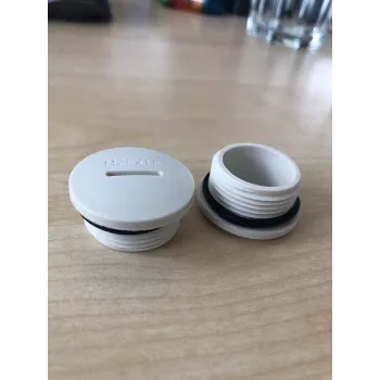 Allnet montavimo aklinis kamštis M25x1.5 su O-ring tarpine, 2 dalių rinkinys (M25x1,5-Blindplug-2Set)