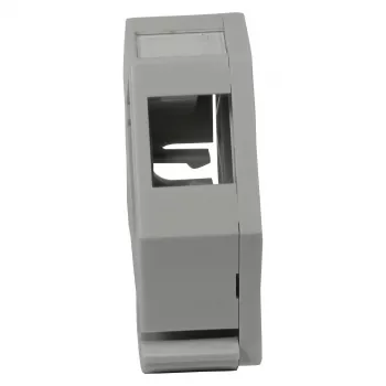 Synergy 21 S215416 Keystone DIN bėgio modulio laikiklis 1x TP moduliui, pilkas