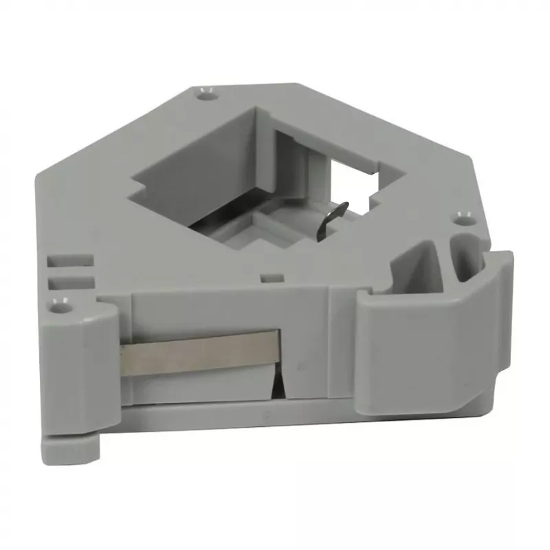Synergy 21 S215416 Keystone DIN bėgio modulio laikiklis 1x TP moduliui, pilkas