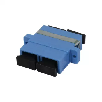 SYNERGY21 SC SC moteriškas-moterinis vienspalvis šviesolaidinis jungiklis 9/125µm vienspalvis dupleksas PVC OS2 keramine įvore