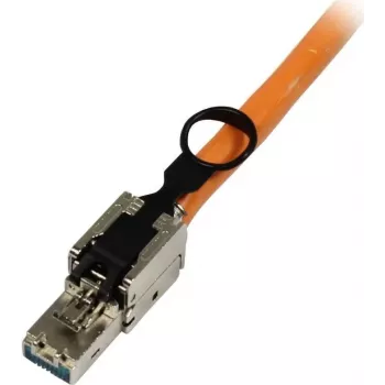 Synergy 21 CAT6A RJ45 lauko tipo kištukas, beįrankis, ekranuotas, stūmimo-traukimo fiksatorius