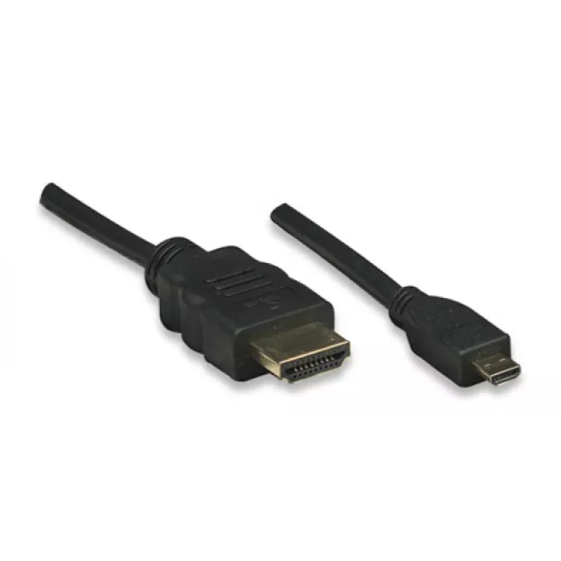ALLNET HDMI į Micro HDMI laidas 1m 4K/60Hz juodas (ALL-HDMI-Micro-1m)