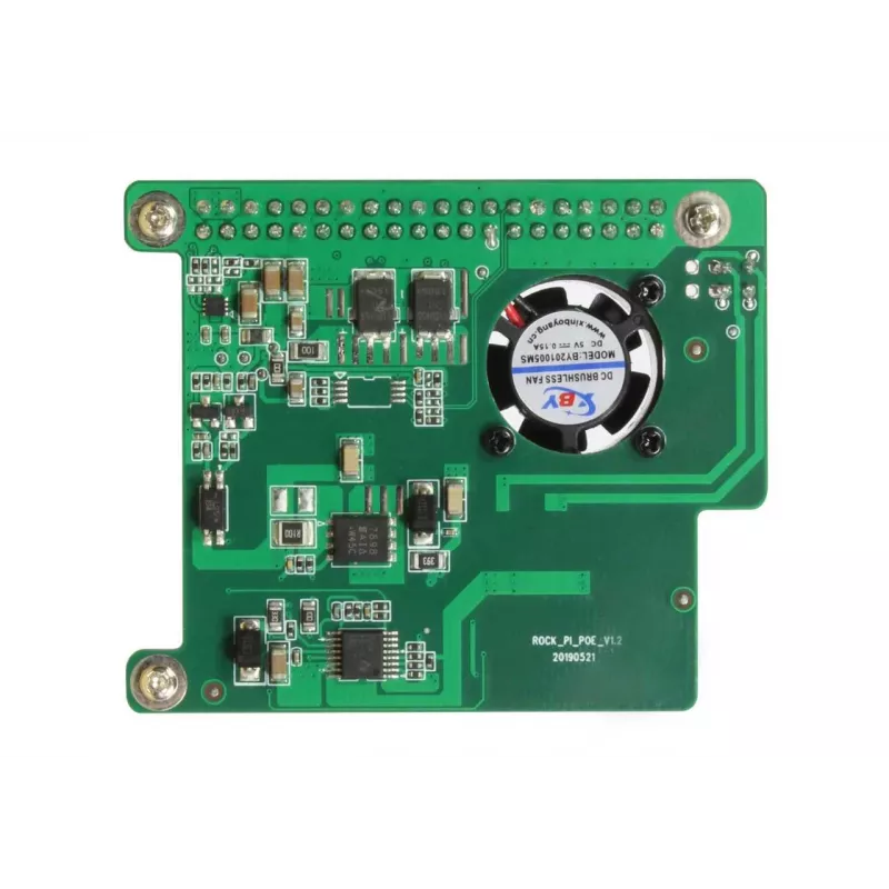 ALLNET Rock Pi PoE Hat / Shield 802.3AT (RockPoEF4)