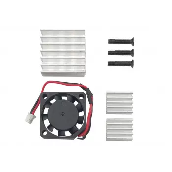 ALLNET Rock Pi 4C+ Heatsink Set (Rock4C+Heat-Set) - Pasyvaus aušinimo rinkinys, skirtas Radxa Rock Pi 4C Plus