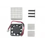 ALLNET Rock Pi 4C+ Heatsink Set (Rock4C+Heat-Set) - Pasyvaus aušinimo rinkinys, skirtas Radxa Rock Pi 4C Plus