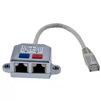 Synergy 21 S215235 CAT6a S/FTP LSZH Patch Cable 0.15 m Grey Metallic RJ45