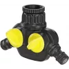 Kärcher 45° kampinis jungtis 1/2 colio Rain System – juoda/geltona (2.645-199.0)