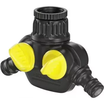 Kärcher 45° kampinis jungtis 1/2 colio Rain System – juoda/geltona (2.645-199.0)