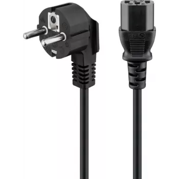 Goobay NK 101 S maitinimo laidas 2 m juodas