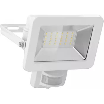 Goobay LED lauko prožektorius 30 W su judesio davikliu, 2400 lm, 4000 K, IP65, PIR jutiklis, montavimas ant sienos, 0,5 m kabelis