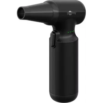 Goobay Air Duster Advanced Black – valymo rinkinys su 8 antgaliais ir 3 šepetėliais 110 (77830)
