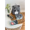 Lassig About Friends Mini Szop kuprinė (raccoon)