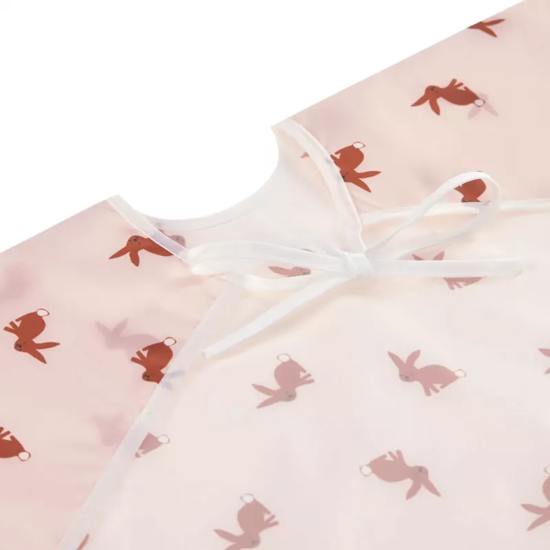 Lassig Little Forest Bunny ilgomis rankovėmis seilinukų rinkinys 6m+