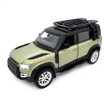 JAMARA Land Rover Defender 1:43 2in1 RC & Pull-Back Green 3+