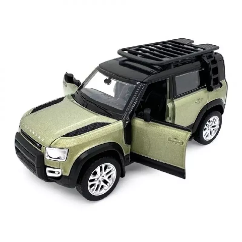 JAMARA Land Rover Defender 1:43 2in1 RC & Pull-Back Green 3+