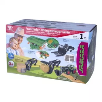 Jamara Front Loader su Bale Grabber RC Traktoriui 1:24 (423287)