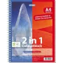 STYLEX 2-in-1 College Block DIN A4 Lined and Squared
