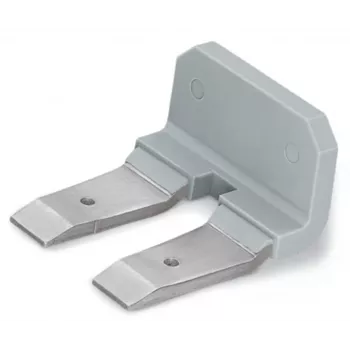 WAGO 285-495 Izoliuotas trumpiklis pilkas 2 polių 10 mm žingsnis 1000 V 125 A