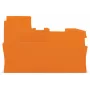 WAGO 2006-7192 Terminal Block Cover, Orange, Polyamide 66, Snap-on Mounting