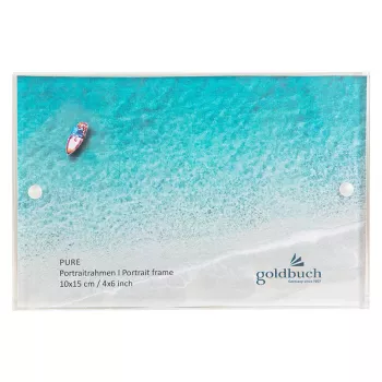 Goldbuch Pure akrilinio stiklo nuotraukų rėmelis 10x15 cm skaidrus portretinis