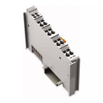 WAGO 750-600 sistemos maitinimo šaltinis, 24V DC įėjimas, 5V DC išėjimas, 2A, montavimui ant DIN bėgelio