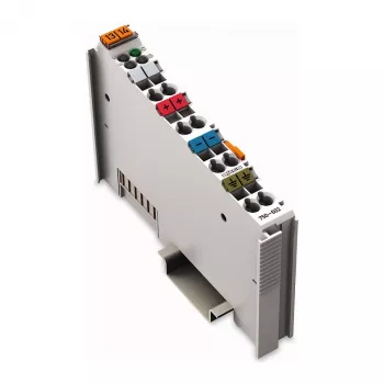 WAGO 750-602 Sisteminis maitinimo modulis, 24 VDC, 1,08 A, DIN bėgelis, pilka, CAGE CLAMP