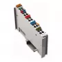 WAGO 750-613 4-ių laidų gnybtų blokas, pilkas, CAGE CLAMP, 0,08–2,5 mm², DIN-35 bėgelis
