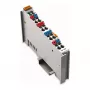 WAGO 750-626 2-Kanalų Skaitmeninis Įvesties Modulis 24 VDC, CAGE CLAMP, Šviesiai Pilkas