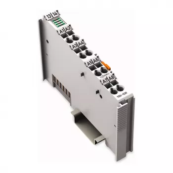WAGO 750-530 8 kanalų skaitmeninių išėjimų modulis, 24 VDC, 0,5 A, CAGE CLAMP, DIN bėgelis
