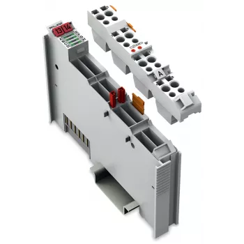 WAGO 753-530 Skaitmeninių išėjimų modulis, 8 kanalų, 24 VDC, 0,5 A, PNP, CAGE CLAMP, bėgelis DIN