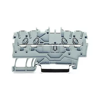 WAGO Praeinamoji gnybtų juosta 4 mm², pilka, 32 A, 800 V, CAGE CLAMP®