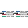MAUL Hebel XL Whiteboard Marker - Fine Tip - Assorted Colours - Pack of 4