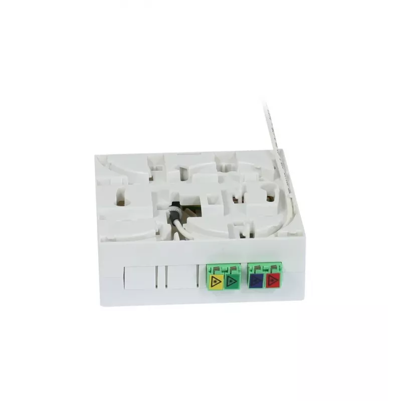 Synergy 21 FTTH Compact Box Pre-Terminated, 4xLC/APC to Open End, 60m, 9/125µm, G.657.A2, 4-Fiber, OD 2,2mm