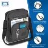 PEDEA Tablet Shoulder Bag URBAN compact 25,8 cm (10,2 inch), Grey