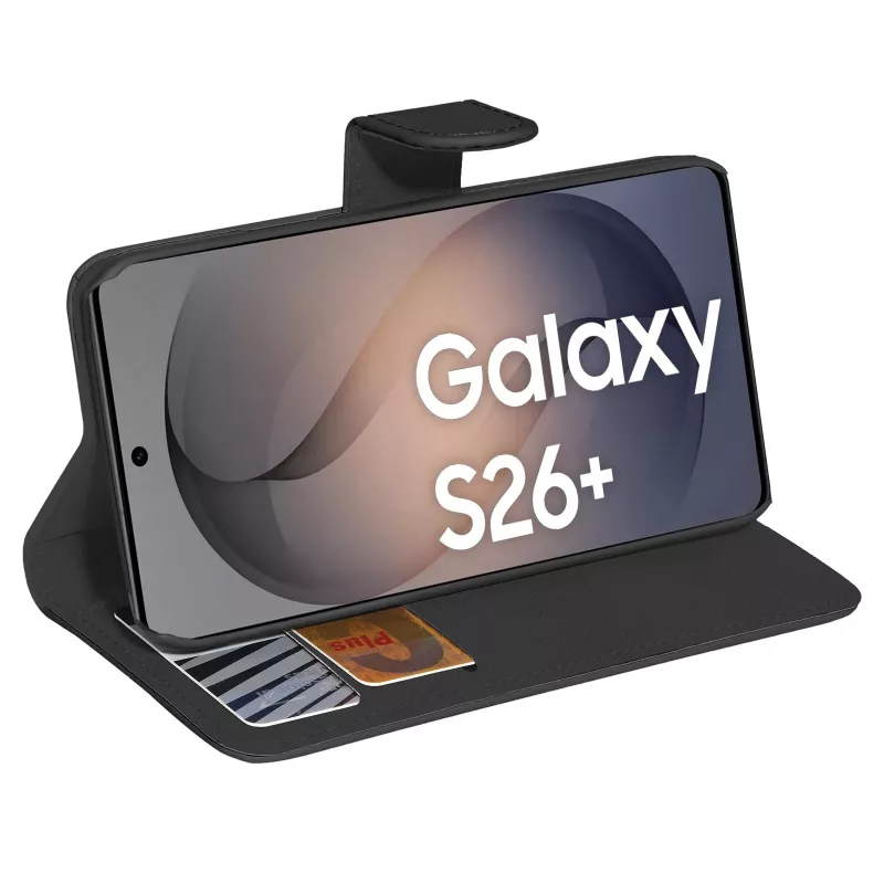 PEDEA Book Cover Classic, skirtas Samsung Galaxy S26 Plus, juoda