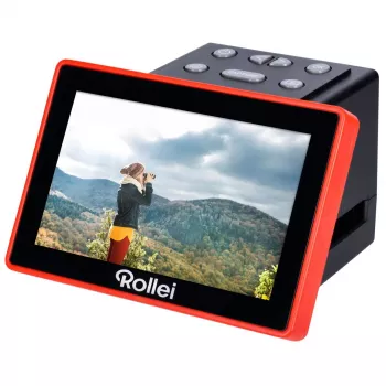Rollei DF-S 1300 SE skaitmeninis juostų skaitytuvas – juodas, USB Type-C