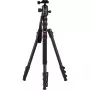 Rollei Compact Traveler No. 2 Carbon Fiber Travel Tripod with Ball Head (Juoda)