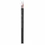 Kindermann Stereo Audio Cable - Parduodama metrais - Juoda