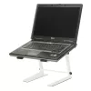 Adam Hall SLT001EW Laptop Stovas - Baltas - Plieninis - 225 mm - 250 mm - 340 mm