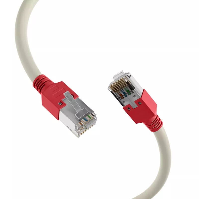 EFB Elektronik RJ45 Patch Cable Cat.5e F/UTP LSZH Draka UC300 TM11rt Crossover Grey 0,5m