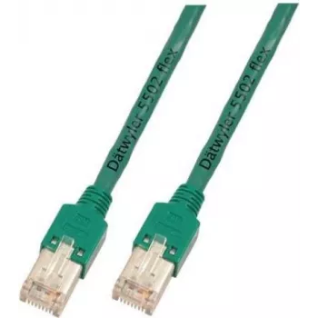 EFB Elektronik Hirose TM11 Daetwyler 5502 4p Flex Patch Cable RJ-45 Male to RJ-45 Male Cat.6 S/FTP LSZH Grey 0,5 m