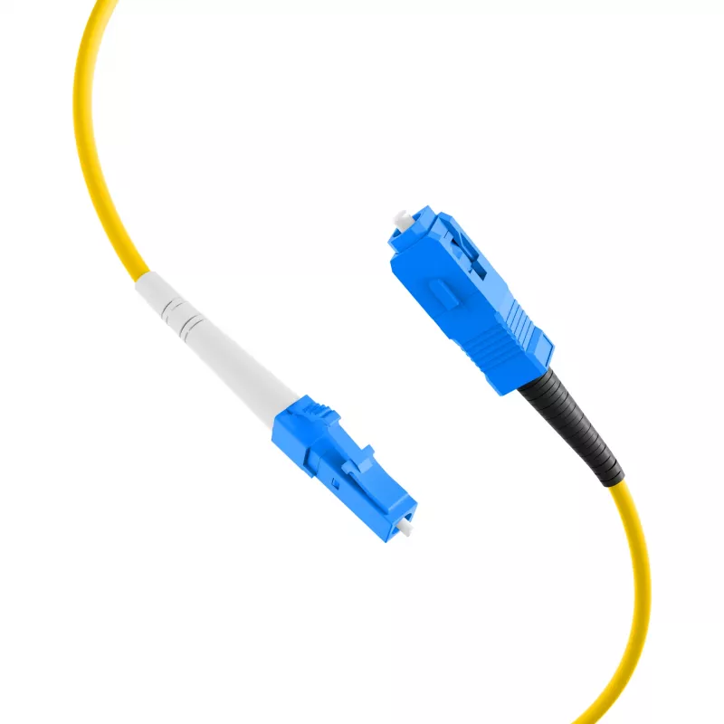 EFB-Elektronik Simplex LWL Patchkabel LC-SC G657.A2 0,5m 2,0mm Yellow 9/125µm